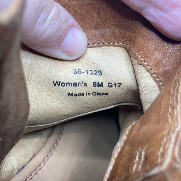 Trask Alexa booties leather boots size 8 - Picture 11 of 11